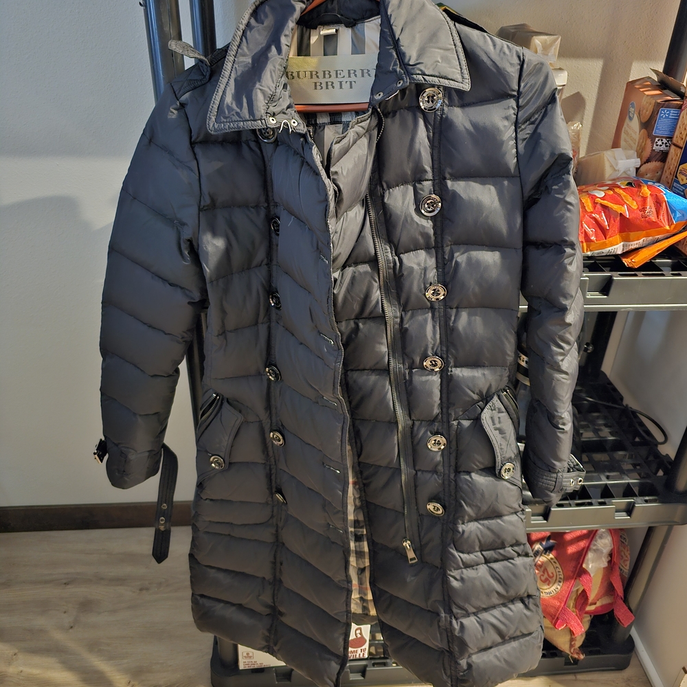 Burberry Brit Black Quilted Jacket